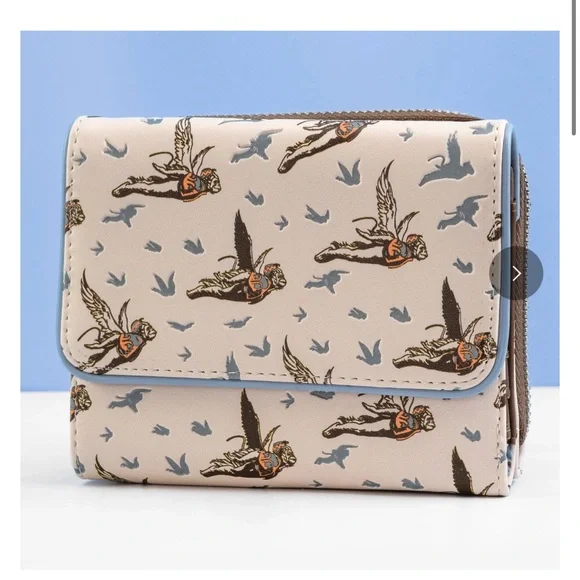 Loungefly The Wizard of Oz Flying Monkeys AOP Mini Backpack & Wallet Set - Picture 7 of 10